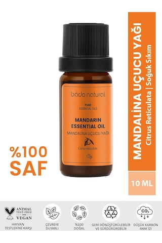 Bade Natural Mandalina Uçucu Yağı %100 Saf 10 ML