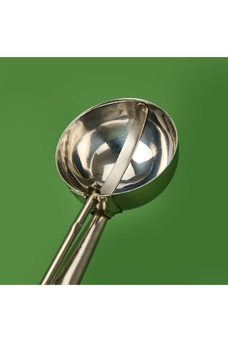 Mien Dondurma Kaşığı Metal Mien-1234 Gri - Gümüş