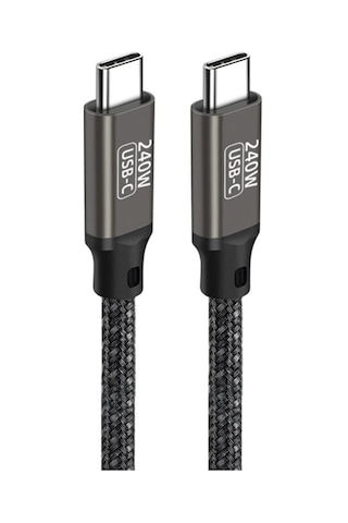 Özel Seri Hızlı Aktarım Data Aktarımı X-level Xcc8995 Type-c To Type-c Şarj Kablosu Siyah