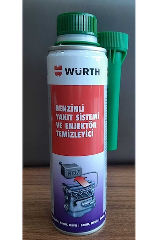 Würth Benzinli Yakıt Sistemi ve Enjektör Temizleyici 300 ML