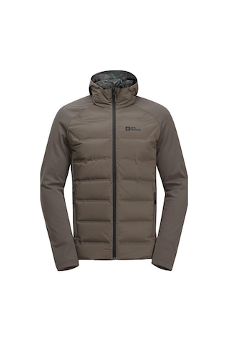 Jack Wolfskin Tasman Down Hybrid M Erkek Outdoor Montu 700 Dolgu Kaz Tüyü 1711411-5719 Kahverengi