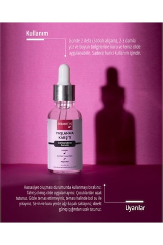 Dermoten Yaşlanma Karşıtı Serum,