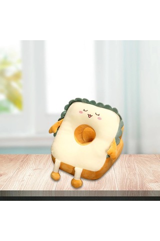 Homyl Şekerleme Yastık Peluş Dolması Yumuşak Yıkanabilir Gözlerini Kapat