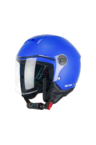 Cgm 261a Mini Mono Açık Model Çocuk Kaskı Mavi