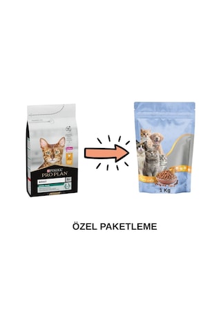 Pro Plan Tavuklu Yetişkin Kedi Maması Paketten Bölme Doypack 1 Kg