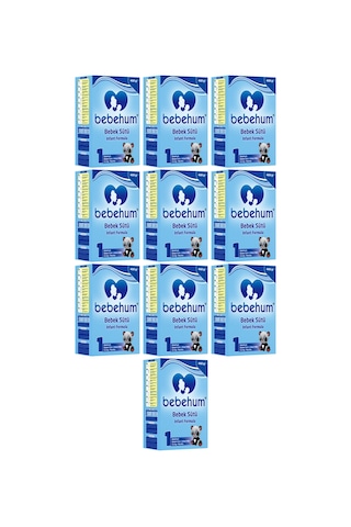 Bebehum 1 Bebek Sütü 400 Gr 0-6 Ay 10 Adet
