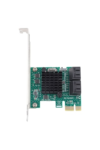 Konesam Pcı-e'den Sata3.0'a 4 Portlu Genişletme Kartı - Arka Bağlantı, 4u/2u Evrensel, Büyük Isıtıcı, Kaliteli Veri Transferi