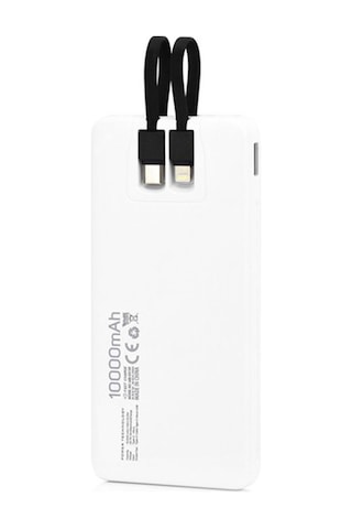 10000mah 22,5w Type-c Ve Lightning Kablolu Hızlı Şarj Powerbank