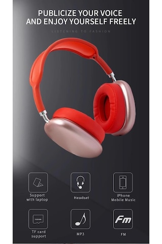 Torima P9 Bluetooth Kablosuz Kulak Üstü Kulaklık