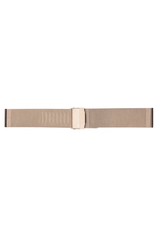 Paslanmaz Çelik Milano İnce Hasır Kordon - Rose Gold - 24mm