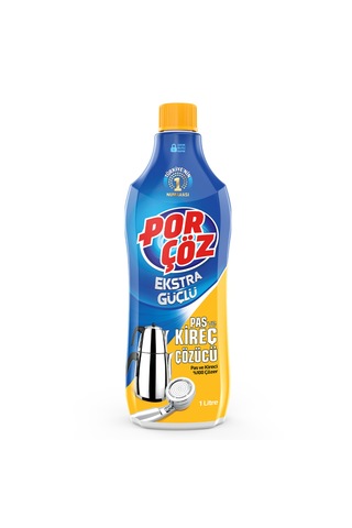 Porçöz Pas Ve Kireç Çözücü 1 L + Porçöz Yağ Çözücü 1 L--- 2'li Set 2'li Set