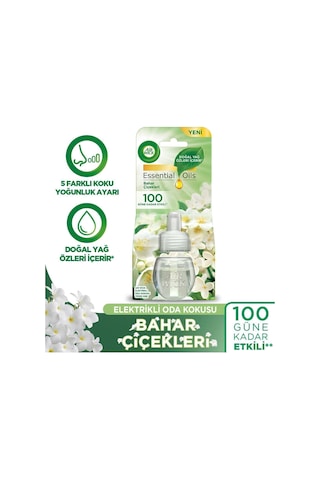 Air Wick Elektrikli Oda Kokusu Yedek Şişe 4 Lü Set 1 Bahar -1 Temizlik -1 Lavanta -1 Vanilya Karışık