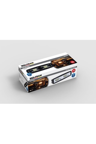 Led Gündüz Farı Alttan Bağlantı Dikdörtgen 12/24v E-belgeli 16w