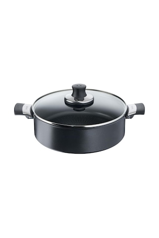 Tefal Titanyum 6X Excellence İndüksiyon Tabanlı Kısa Tencere 28 CM