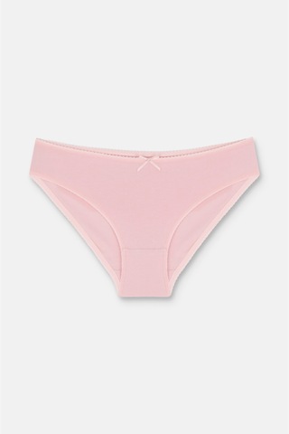 3'lü Pamuklu Normal Bel Slip Külot Turuncu