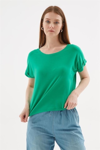 Fashion Friends Fashıon Frıends Kadın Bisiklet Yaka Bluz 25y0519k1 Ekru