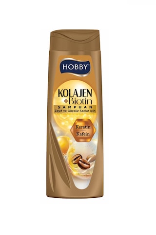 Hobby Şampuan Keratin Kafein Zayıf Ve Güçsüz Saç 480 Ml X 6 Adet