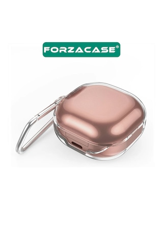 Samsung Uyumlu Buds 2 / Buds 2 Pro Şeffaf Askılıklı Kılıf - Fc927