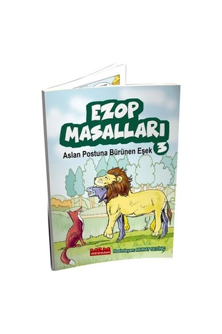 Ezop Masalları 3 - Aslan Postuna Bürünen Eşek- Bordo Ressam