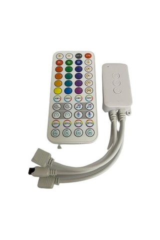 Hazarled Tuya Destekli Wifi Kontrollü RGB Şerit Led Kontrol Cihazı 5-24V