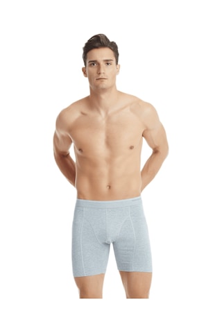 Blackspade Erkek Retro Boxer Tender Cotton 9216 Gri Melanj