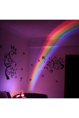 Maoyaya Yatak Projektörü Renkli Led Işık Gece Çocuk Odası Kalemli Suntek Sp