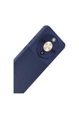 Huawei Honor Magic 8 Lite Auto Focus Karbon Kapak - Lacivert