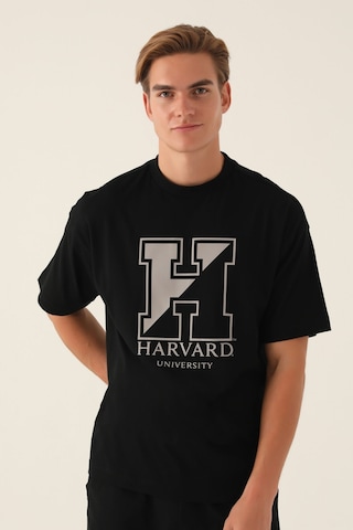 Harvard Universty Siyah Erkek T-shirt 5274-42840 Siyah