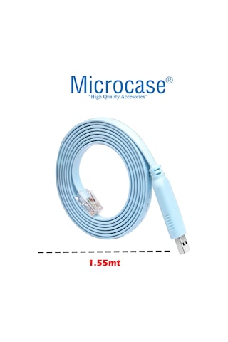1.8mt Usb 2.0 Usb'den Rj45'e Çeviren Konsol Kablosu Al3948