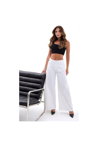 Ahes Shopping 7471 Pantolon-beyaz Beyaz