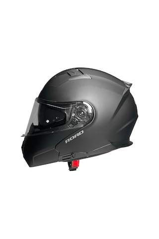 Pilot Road II Sv Çene Açılır Kask Mat Siyah