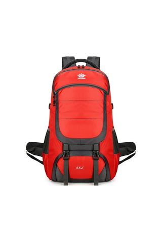Yuntech01 Büyük Kapasiteli 85l Su Geçirmez Sırt Çantası - Kamp, Yürüyüş Ve Seyahat İçin Kırmızı