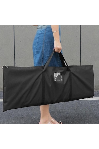 Trendooze Reklam Ekranı Taşınabilir Kart Cilt Çok Amaçlı Siyah Siyah