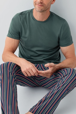 Arnetta Erkek Yeşil Pijama Takım 5274-49518 Yeşil