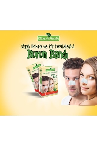 Rituel De Beaute Siyah Nokta ve Kir Temizleyici Burun Bölgesi Bandı