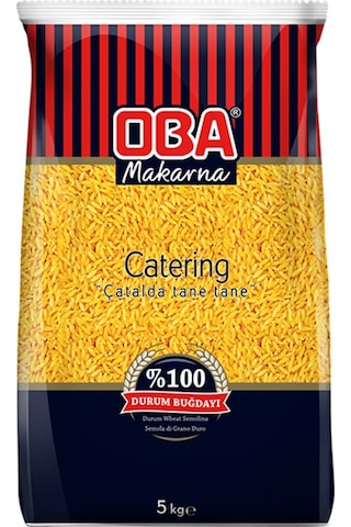 Oba Makarna Catering Arpa Şehriye 5 KG