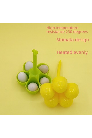 Skycity Sarışın Yemek Grubu Silikon Yumurta Pişirici 5 Delikli Isıya Dayanıklı Ev Fırın Ve Yemek Hazırlama Aleti Diğer