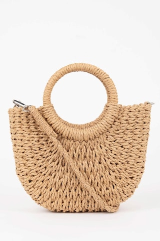 Defacto Kadın Hasır El Çantası B9045axnsbg217 Bej