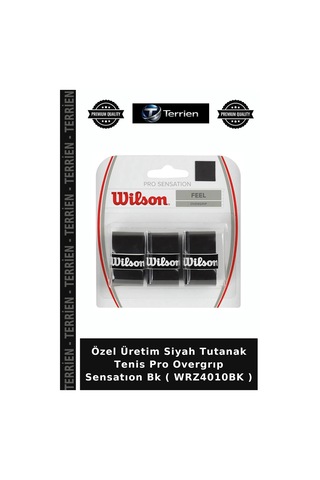 Delux Serisi Pro Overgrıp Sensatıon Bk Wrz4010bk Tutacak Tekli Malzeme Siyah