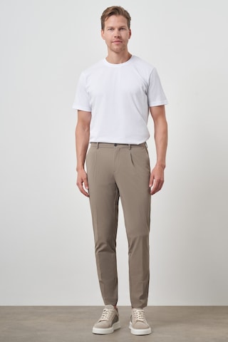 Morven Erkek Vizon Trend Slim Fit Tam Lastik Pantolon 25ms003038405 Vizon