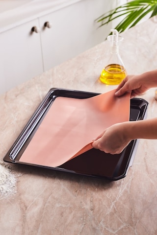 Karaca Ekin Silikon Fırın Pişirme Matı Pembe