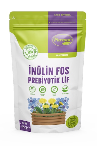 Parmor İnülin Fos Prebiyotik Lif - 1 Kg Inulın