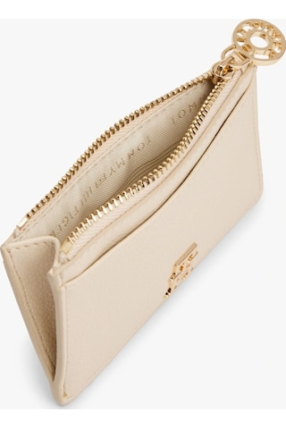 Tommy Hilfiger Th Dıstınct Long Cc Holder Kadın Bej Kartlık Aw0aw17481acı Bej