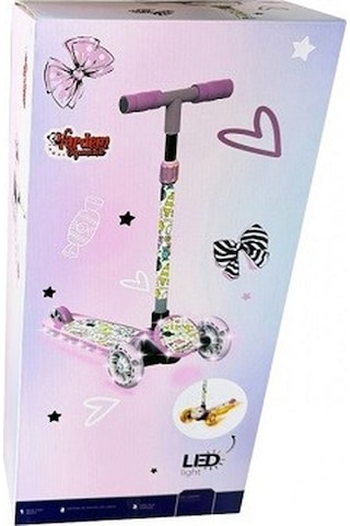Ledli Scooter Pembe 8331