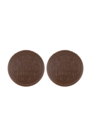 Suntek Taraklı Yuvarlak Cep Makyaj Aynası Kahverengi 2'li