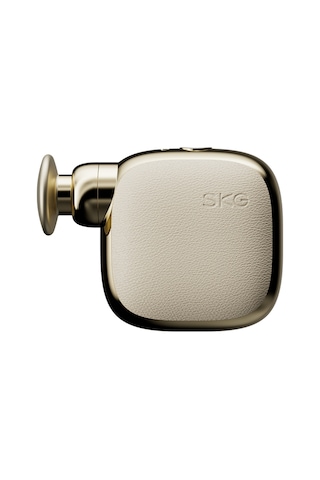 SKG FS300 Ultra Mini Masaj Tabancası Sessiz, Güçlü Titreşimli, Cep Boy, Taşınabilir, Şarjlı 2800 Rpm, 3 Başlıklı Altın