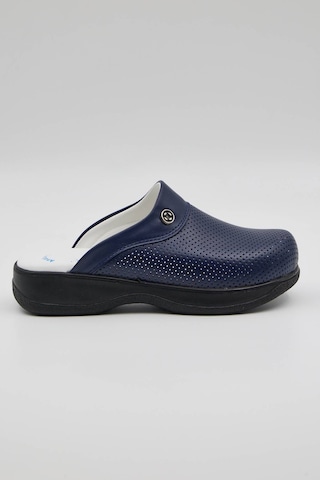 Terz-0052 Quicksteps Professional Kadın Anatomik Ve Comfort Sabo Terlik Lacivert