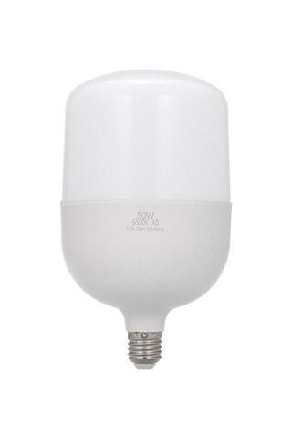 Konesam 50w Led Ampul T Tipi 6500k Beyaz Işık 160-265v, E26/e27 Bağlantı, Plastiği Kaplı Alüminyum, Ev & Mağaza Aydınlatması İçin Yüksek Parlaklık