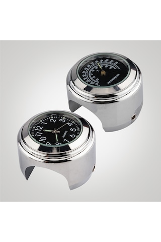 Evrensel Motosiklet Gidon Saat Bisiklet Termometresi K20473-7