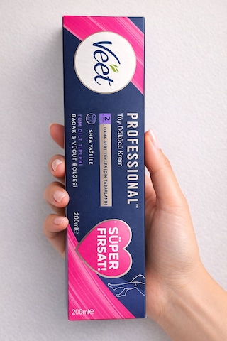 Veet Professional Tüy Dökücü Krem 200 Ml,shea Yağlı
